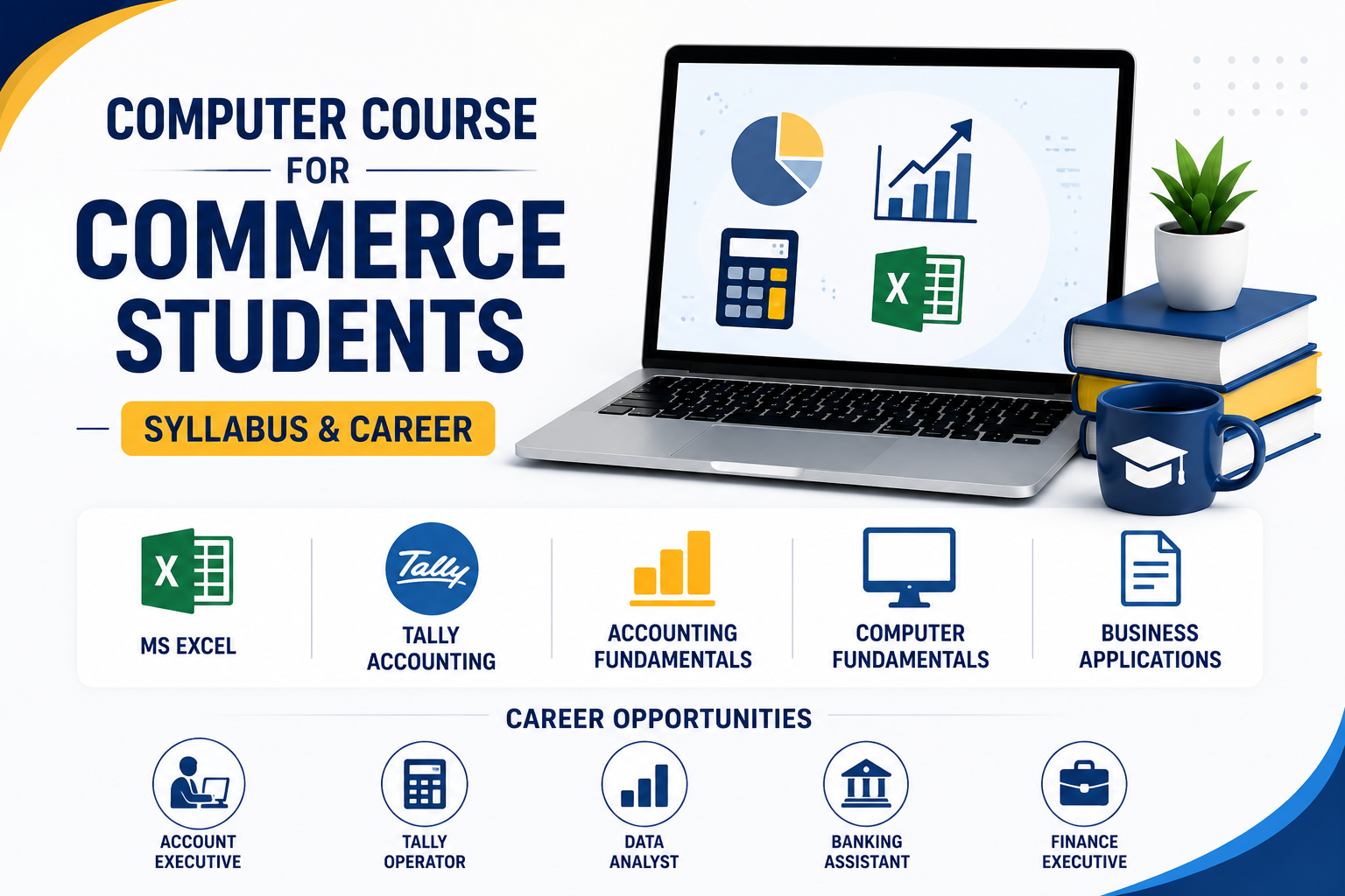 Computer Course for Commerce Students: Syllabus and Career